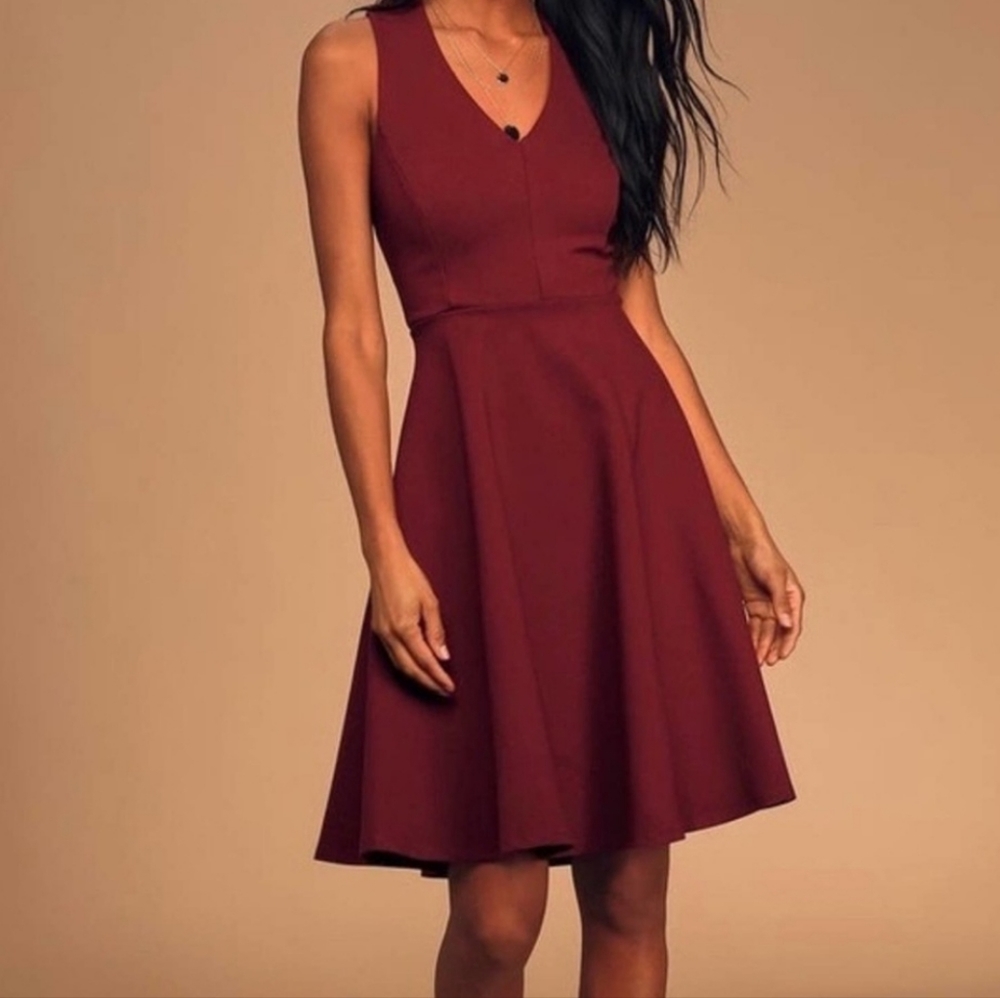 Lulus bon appetite skater dress